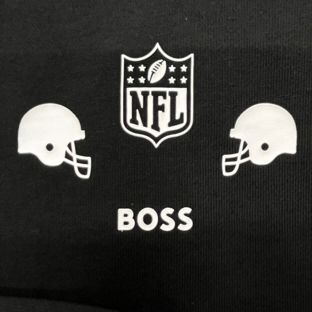 Hugo Boss x NFL New York Giants Hoodie Black Mens XXXL Pullover Sweatshirt - Picture 6 of 8